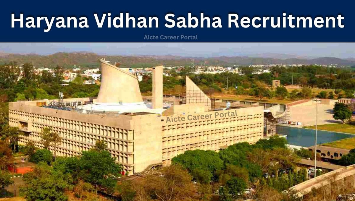 Haryana Vidhan Sabha Recruitment 2024 Notification and Offline Application Form